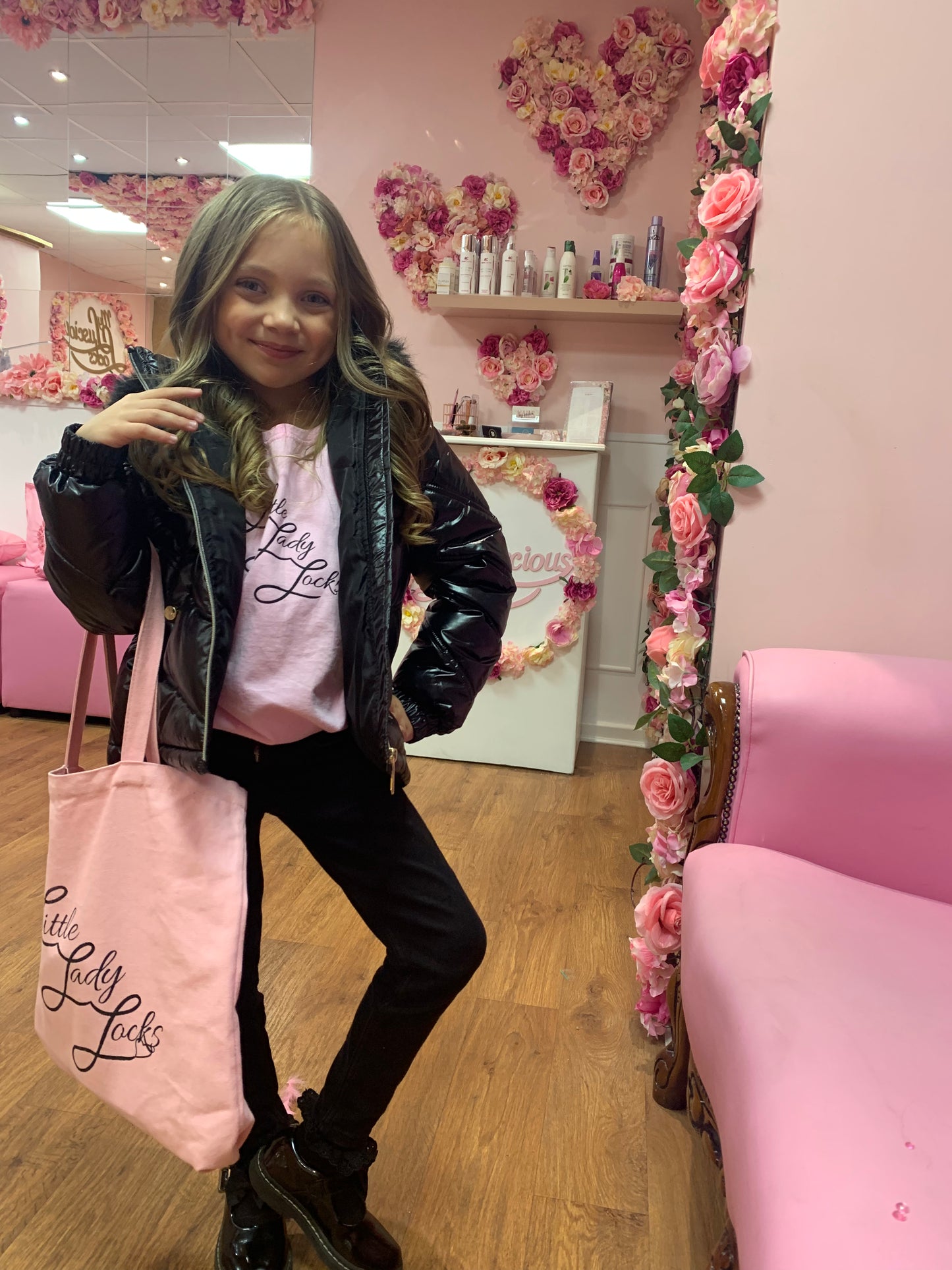 Little Lady Locks Tote Bags