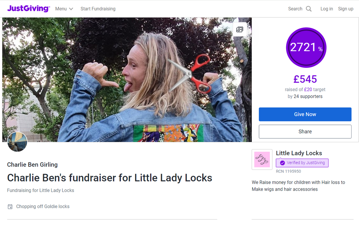 Fundraise For Us – Little Lady Locks