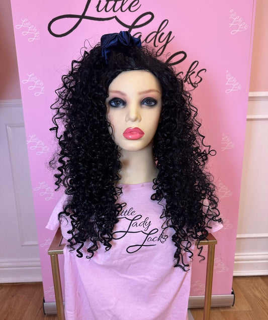 Curly Synthetic Wig - 22 Inches